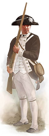 Revolutionary War US Soldier
